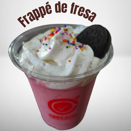 Frappé de Fresa