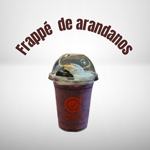 Frappé de Arándanos